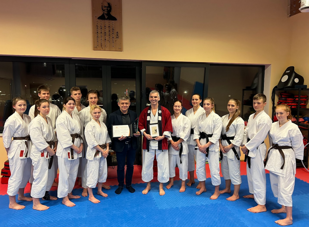 Nadanie tytułu Ambasadora Karate Tradycyjnego