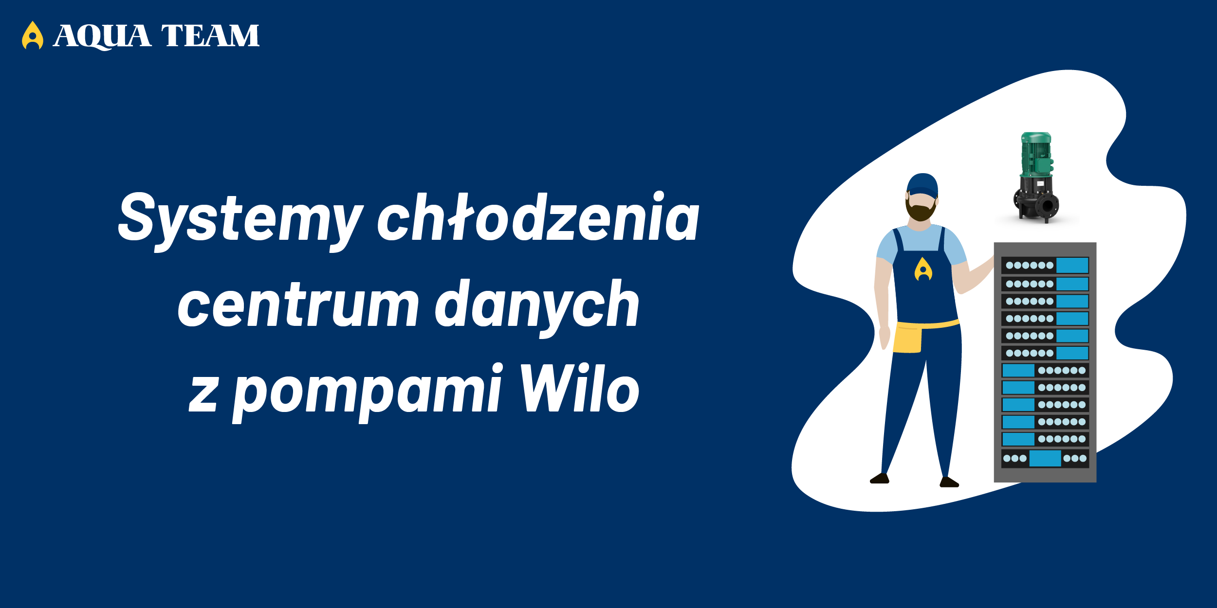 Systemy chłodzenia centrum danych z pompami Wilo